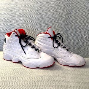 Nike Air Jordan Sz 5.5 Youth,   Womens Sz 7 History of Flight leather